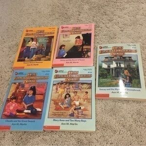 The Baby Sitter’s Club vintage books 31-35